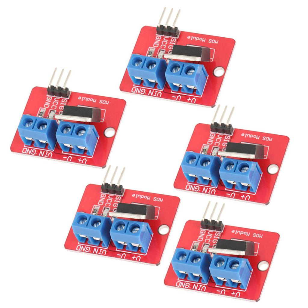 5pcs 3.3V5V MOSFET Driver Modules PWM Output Driving Boards Output 0?24V