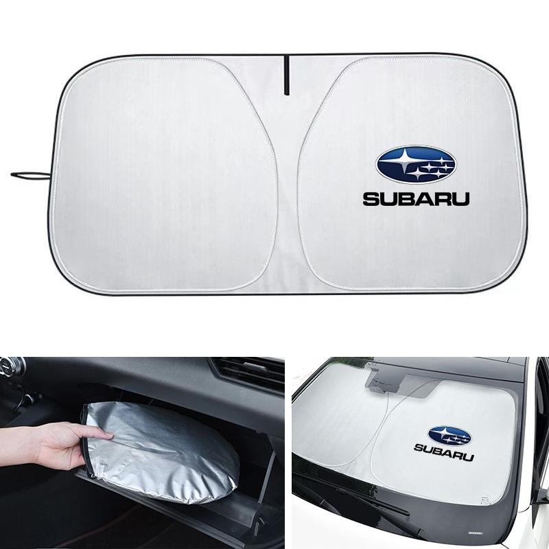 Car Windshield Sun Shade Visor UV Protection Shield For Subaru XV STI Impreza Forester Tribeca BRZ WRX Ascent Levorg Accessories wue5