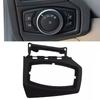 Headlight Switch Trim Frame Direct Replacement Fits For Ford For Focus 2012 2018 Left Placement Plastic Material Car Accessories