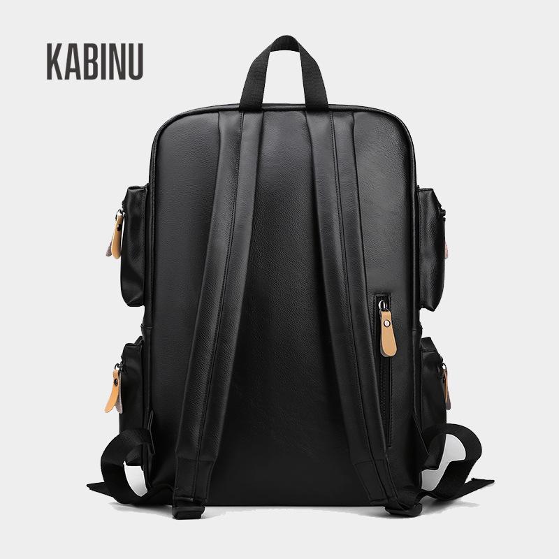 Kabinu PU Backpack - Ideal for Travel, Work, and School