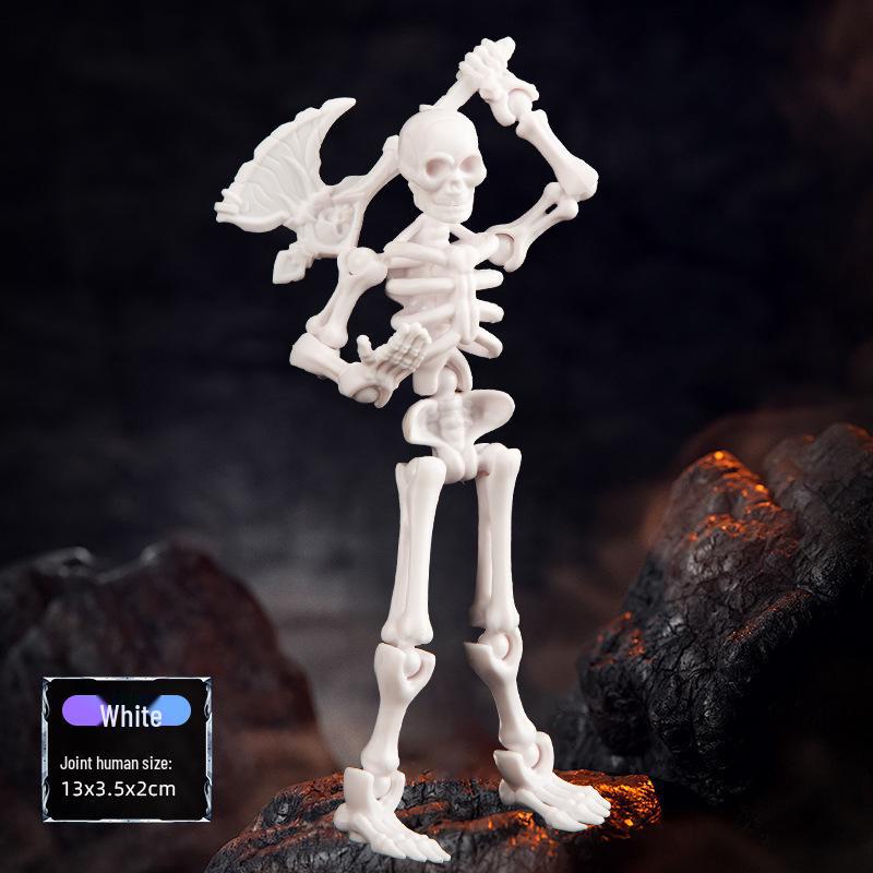 3D Movable Skeleton Model: Educational Assembly Toy for Kids