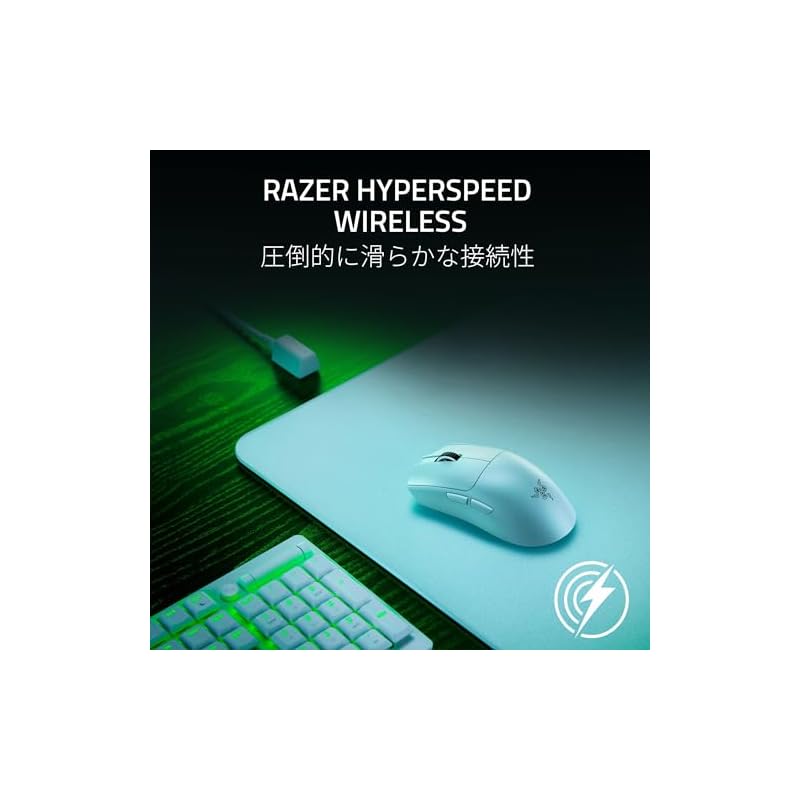 Razer Viper V3 Pro White Edition Wireless Gaming Mouse with Focus Pro 35K Sensor, 35000 DPI, Fast Response, Optical Switches, and 6 Buttons
