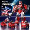 Childrens Magnetic Car Robot Toy With Assembly And Developmental Features For Boys And Girls