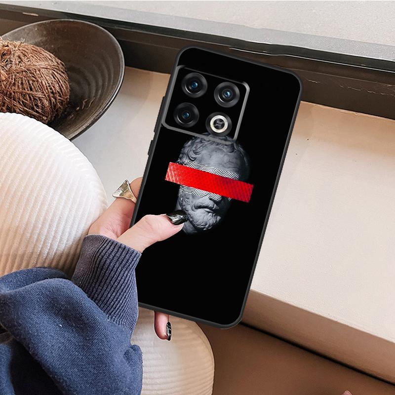 

Greek God Statue Face For OnePlus Nord 5 CE 2 3 4 Lite N20 N30 Case For OnePlus 15 13 12 11 8T 10T 13T 12R 13R 15R OnePlus Nord CE 2