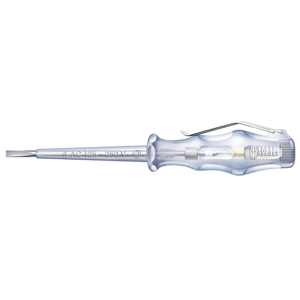 

Индикатор Wera We-005655 247 Однополюсный Напряжение 0 5х3х70мм 150-250В