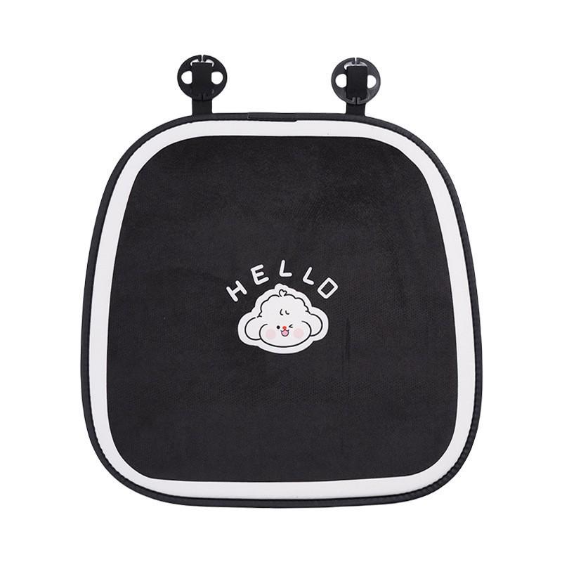 Plush Cartoon Car Neck and Lumbar Support Cushion