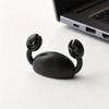 Cute Crab Cable Organizer Clip Data Cable Stand Mobile Phone Charging Cable Organizers Fixer Desk Self-Adhesive Wire Tidy Holder