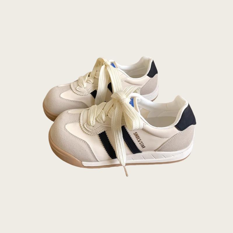 Big Hair Girl Chic Korean Big Head Ugly Cute Shoes Women 2025 Summer New Breathable German Training Shoes Forrest Gump Sports Shoes