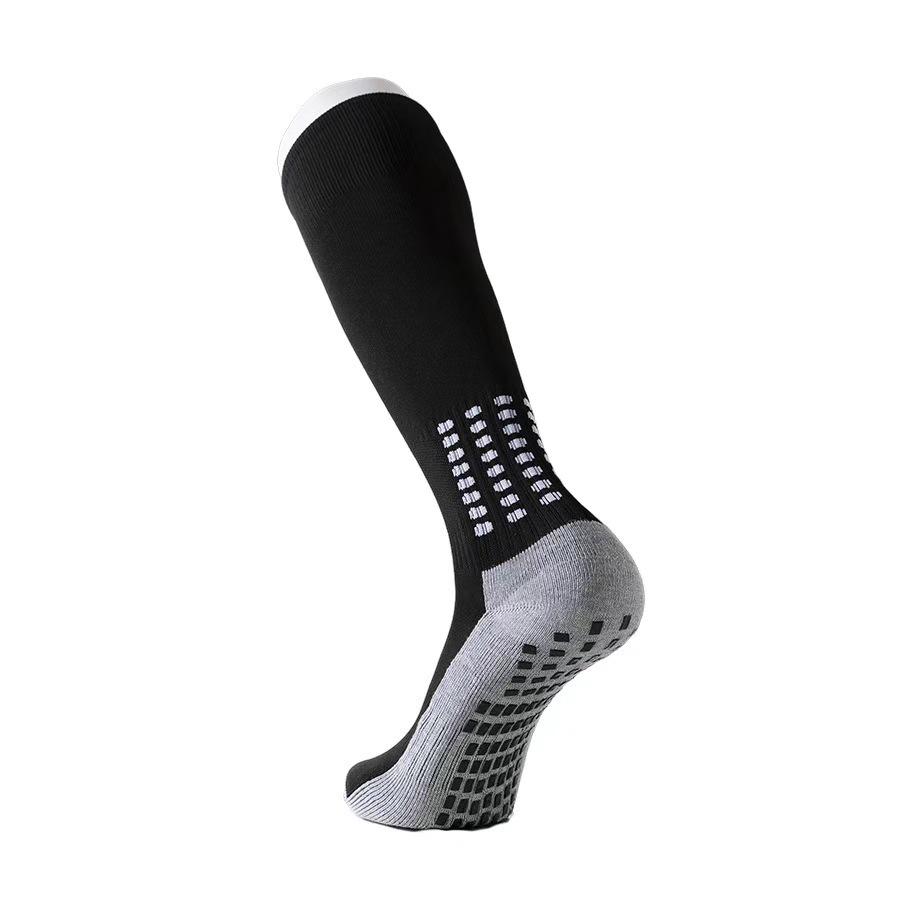 TEMU Anti-slip Mid-calf Football Socks with Thickened Deodorant Towel Bottom