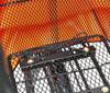 Oka Seisakusho Bicycle Basket Cover, Rear, Black (Fabric, 360mm W X 450mm D X 250mm H)