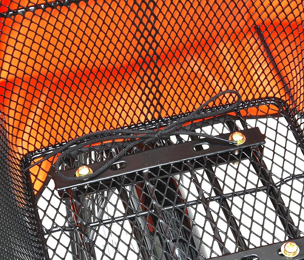 Oka Seisakusho Bicycle Basket Cover, Rear, Black (Fabric, 360mm W X 450mm D X 250mm H)