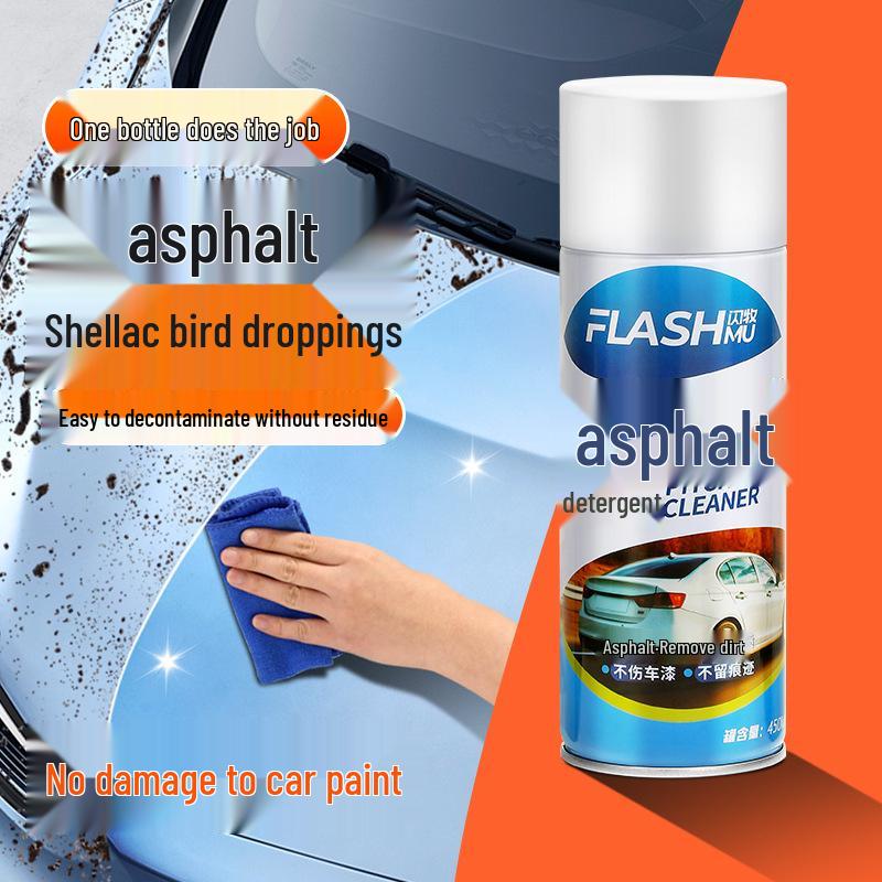Car-Safe Asphalt Cleaner: Powerful Stain & Gum Remover, Paint-Safe, Long-Lasting Formula