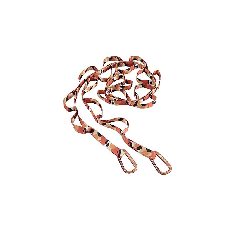 Captain Stag (CAPTAIN STAG) Hanging Chain, Clothesline Rope with Carabiner, Loop Rope, Sparrow Camo, UM-1563, Total Length 210cm