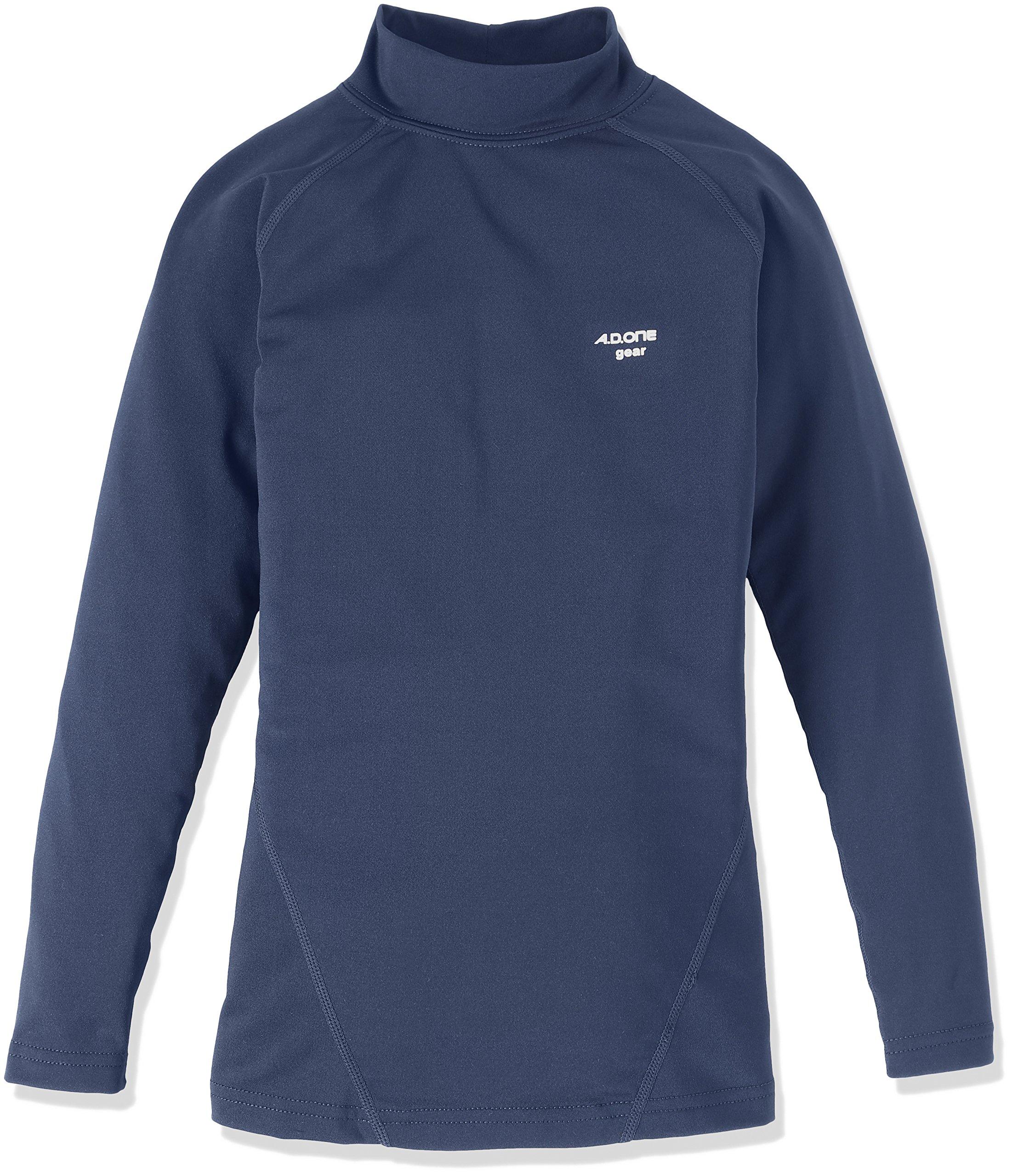 

Подростковое компрессионное термобелье с длинным рукавом и низким вырезом для детей, Япония, от 130 до японского размера [A.D.1], теплогенерирующее ADCJ-17, темно-синий/темно-синий (эквивалент