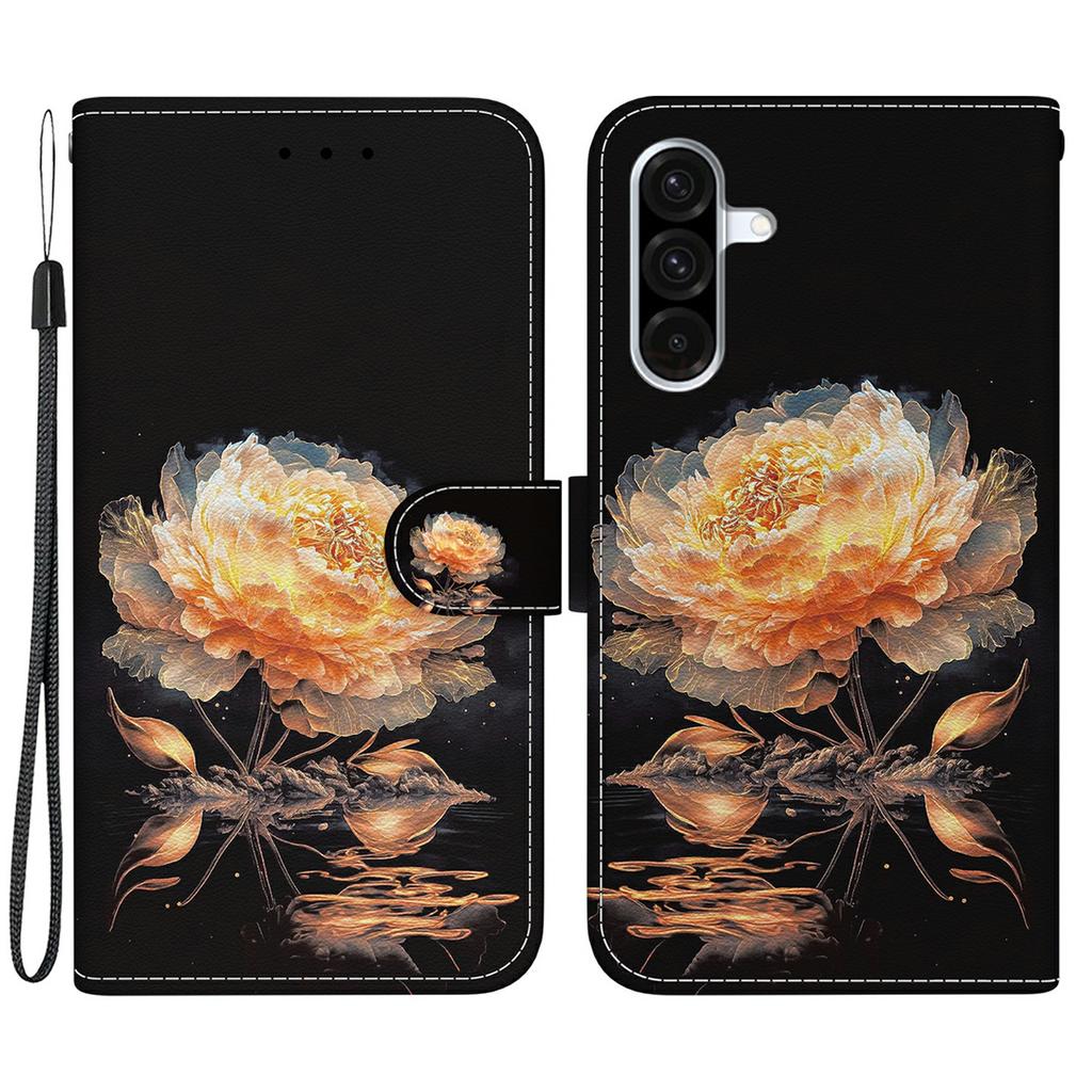 For Samsung Galaxy A26 5G Wallet Phone Case Anti-Drop Leather Flip Cover Pattern Printing