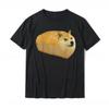 Funny Shiba Inu Doge Bread Meme Graphic Tshirt Normal Tops T Shirt For Unisex Summer New Coming Cartoon T Shirts Casual Y2k Tee