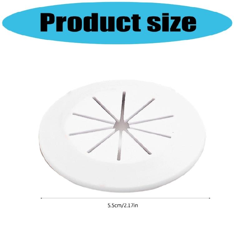 4 Stück Möbel Kabelmanagement Abdeckungen Klebende PVC Drahtloch Schoner Drahtverdeck Platten für Schreibtisch Schrank