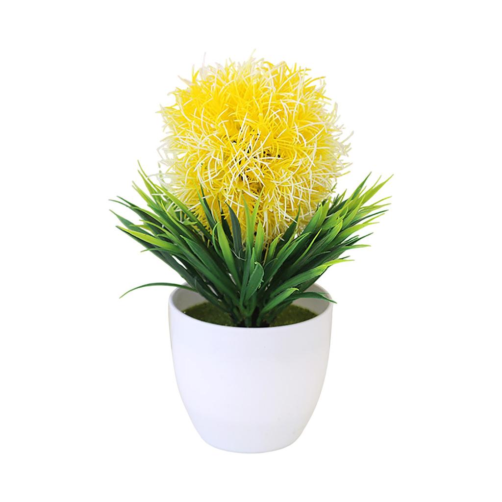 Simulation Green Plant Potted Ornaments Plant Combination Indoor Desktop Ornaments Simulation Artificial Flower Plant Bonsai