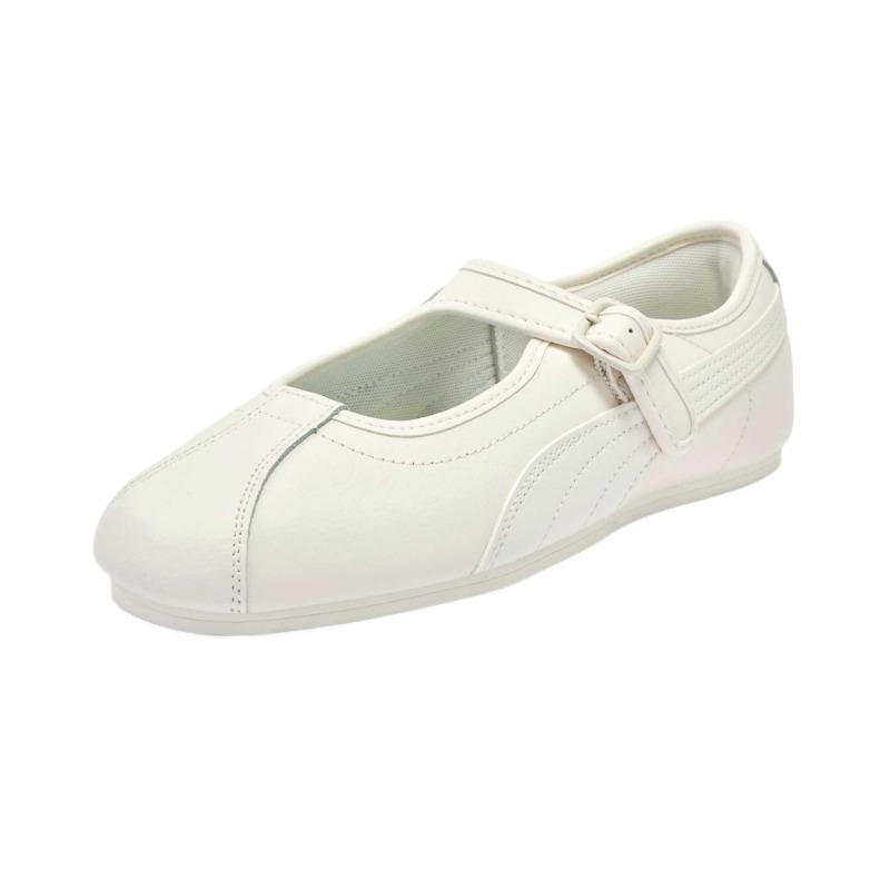 Puma Tacklette PU Women Round Toe Flat Mary Jane Shoes 408551-02