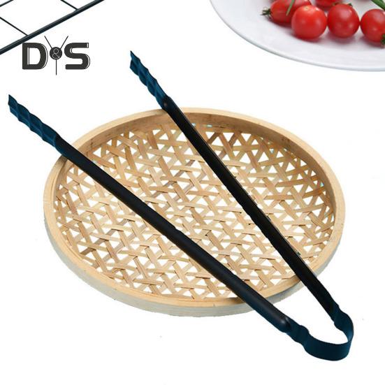 Barbecue Charcoal Tong Ergonomic Design Heat Resistant Multipurpose Metal Handle Grill Food Clip Cooking Tool
