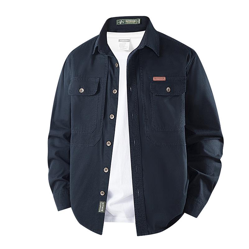 Herren Sommer Schnelltrocknend Kurzarm Übergröße Locker Arbeitskleidung Hemd 102