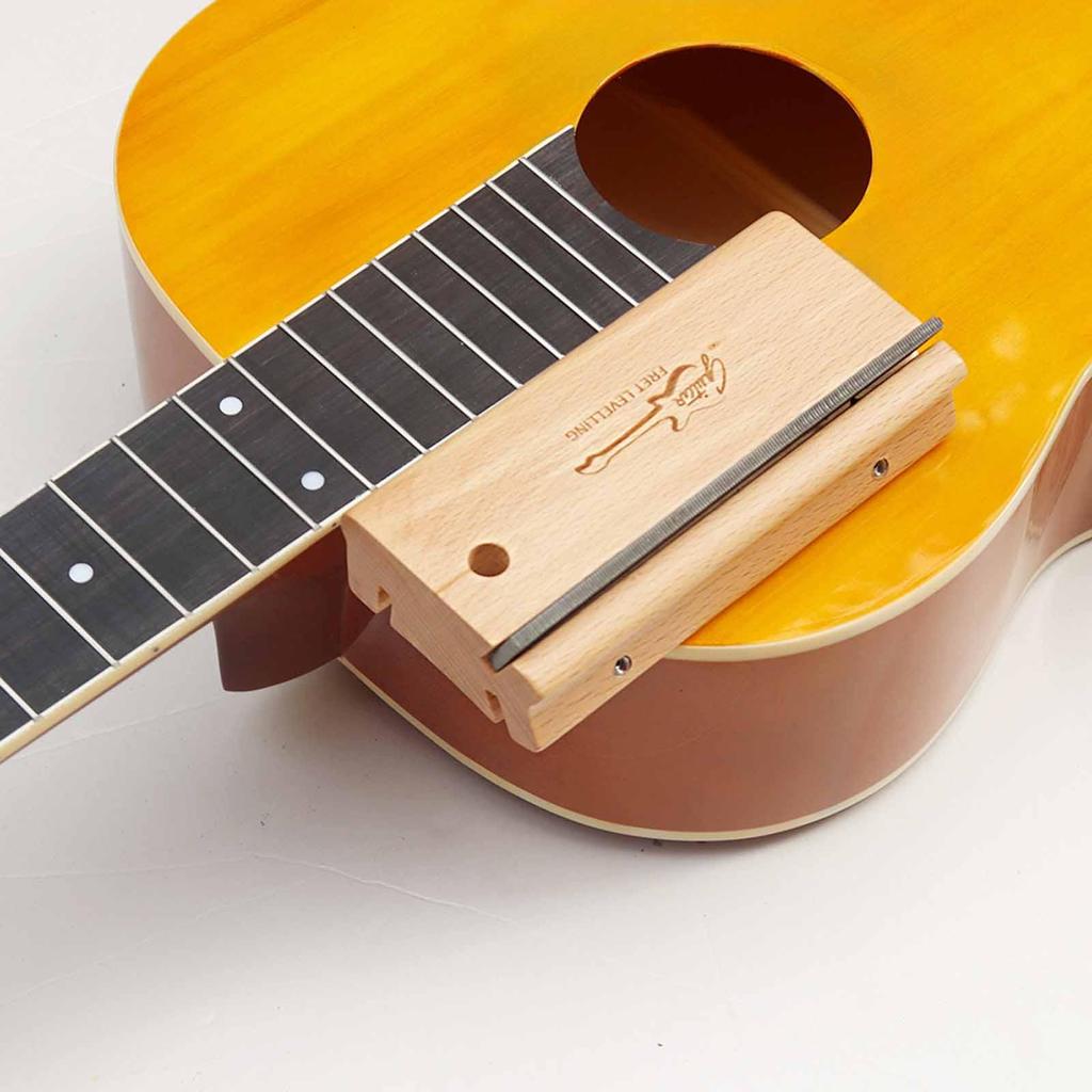 3 In 1 Guitar Fret Bevel File 3/23/35 Degree Guitar Bass Fret End Dressing Tool Musical Instruments Accessories Luthier Supply