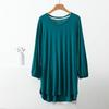 Women Plus Size V-Neck Tshirt Loose Casual Summer Top Modal Solid Color Tee Comfortable XL To 8XL T-Shirt