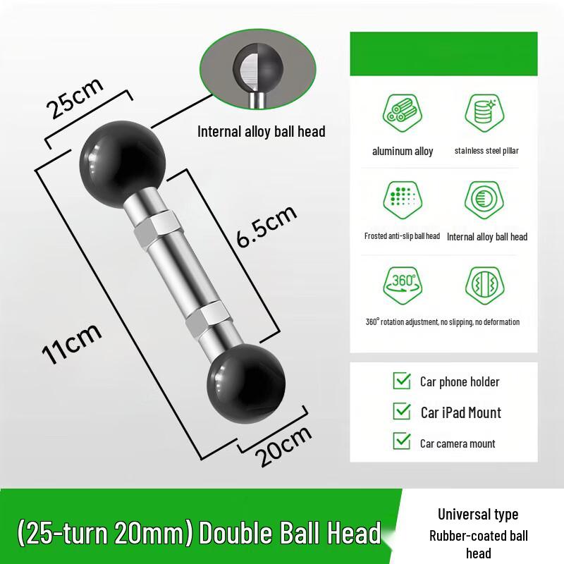 Motorcycle Phone Holder Rearview Mirror Mount