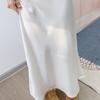 New Spring 2026 High-Waisted Satin Skirt