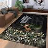 Attack on Titan Designed floor mat, suitable as a non-slip mat for the living room or bedroom sofa