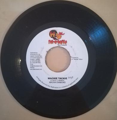 7inch Record MACKA DIAMOND / WASP NEST - Wacki Tackie / Run Up To Me NONE Rat-A-Kastle Re 2005 Jamaica Reggae, Ska & Dub Used
