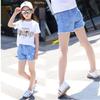 Neue Mädchen Jeansrockhosen Sommer Ausländische Shorts Kinder Faltenhosen Mode Koreanische Version von Kinderkleidung
