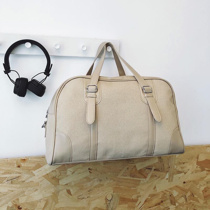 Hochwertige strukturierte Tasche Damen neue Retro schwarze Handtasche Nische vielseitige Schulter-Reisetasche