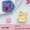 D14 3D Stamp--Cute Rabbit