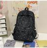 Schoolbag Japanese New Ins College Style Backpack Female Korean Gypsy Star Student Schoolbag Casual Versatile Travel Backpack