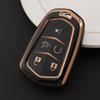 5/4 Bottons Phnom Penh  Fashion Car Smart Remote Key Case Cover Shell for Cadillac ATS XTS XT5 XT4 CT6 XT6 CTS DTS ESV STS ELR Accessories