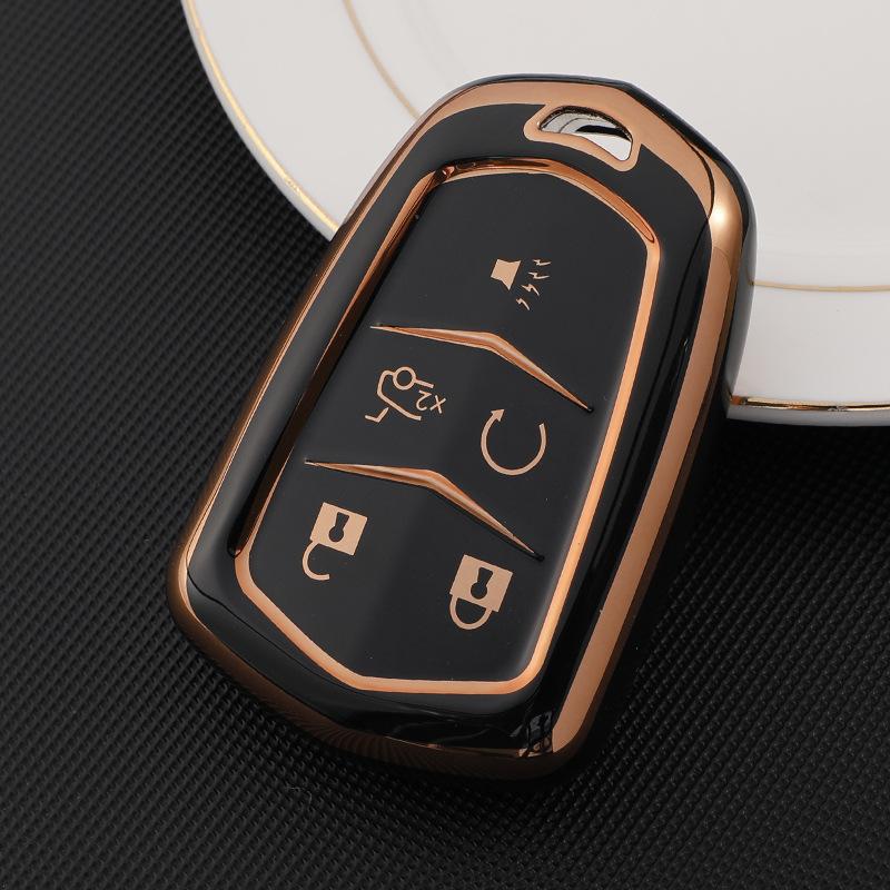 5/4 Bottons Phnom Penh  Fashion Car Smart Remote Key Case Cover Shell for Cadillac ATS XTS XT5 XT4 CT6 XT6 CTS DTS ESV STS ELR Accessories