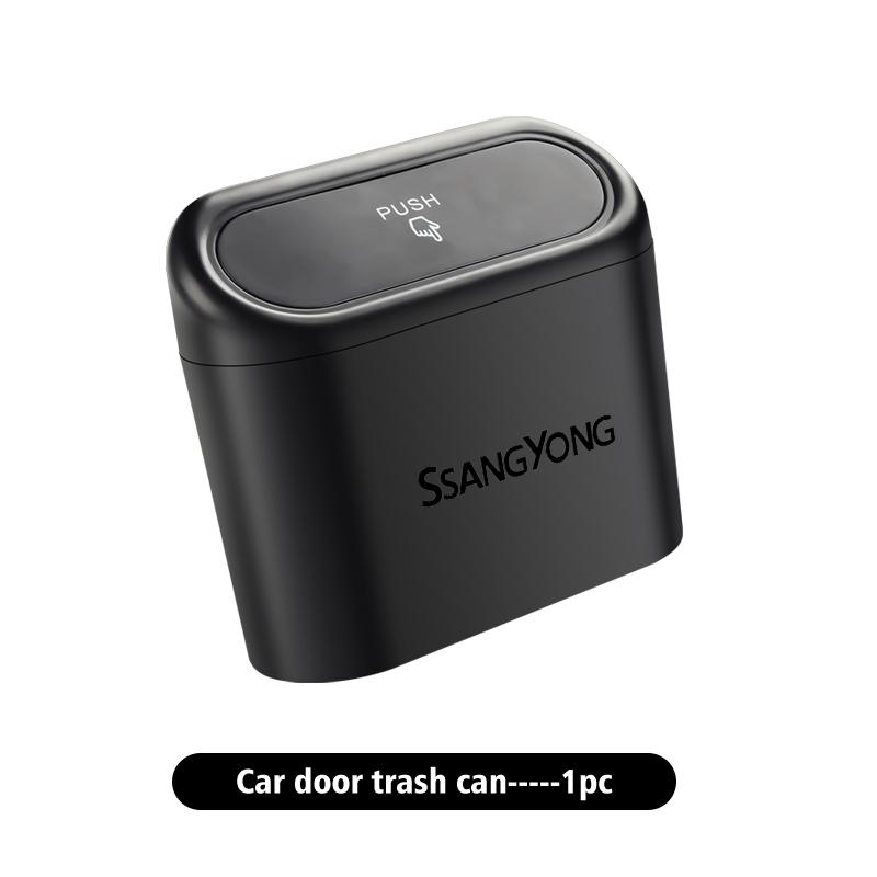 

Car Hanging Organizer Small Trash Can Bin Accessories For SsangYong Musso Korando Rexton Torres Kyron 2 Sanka Actyon