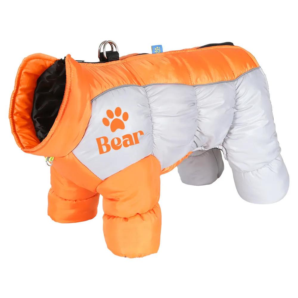 Reflektierende Wasserdichte Hundejacke - Warmer Vierbeiniger Wintermantel