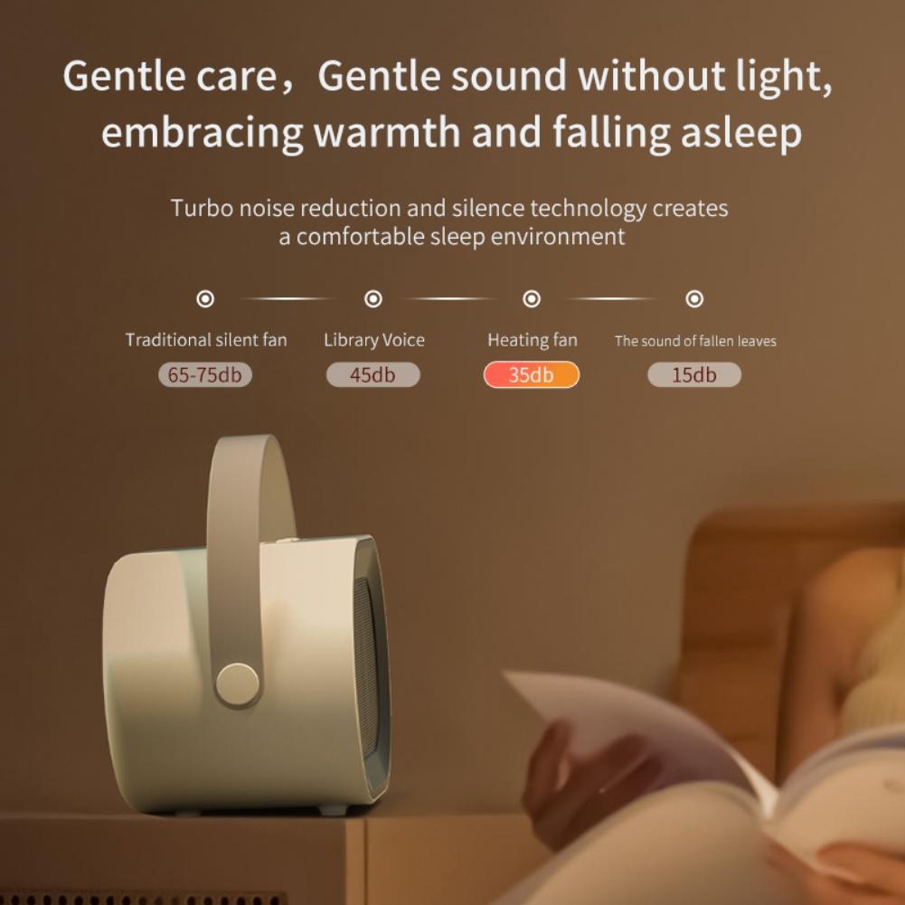 Energy Efficient Portable Heater for Small Spaces Fast Heating with Remote Control and Timer Settings for Home or Office