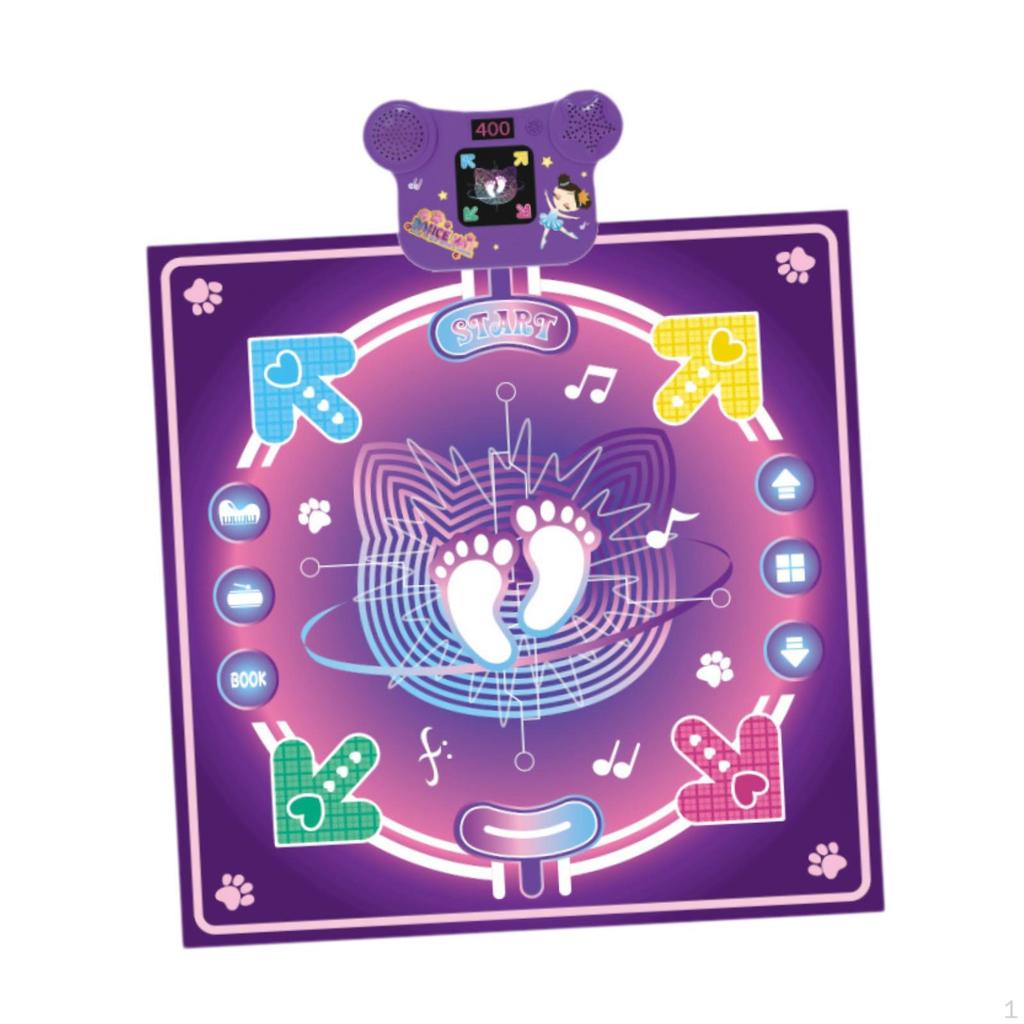 Dance Mat Toys Touch Playing Game Blanket Dancing Electronic for Kids 3