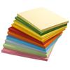Papier Coloré A4 - 80g, 500 Feuilles, 25 Couleurs, Idéal pour le Bureau, l'Impression, la Reliure et les Étudiants
