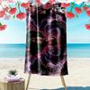 Roronoa Zoro Print Beach Towel, Large Soft Quick Dry Towel for Beach Camping Swimming