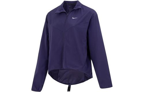 Nike Women s Logo Print Running Sports Jacket Purple FB4695-555 M фиолетовый