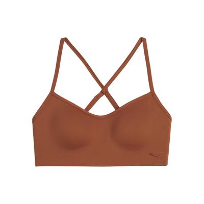 Move Cloudspun Solid Casual Thin Strap Bra Women Underwear Brown 524809-81