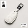 For BAIC JISHI Polestones 01 Rox 2024 2025 2026 Car Leather Key Fob Cover Remote Case Cover Car Keychain Holder Bag Accessories