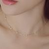 14K Eclat Natural Freshwater Pearl Choker Necklace W