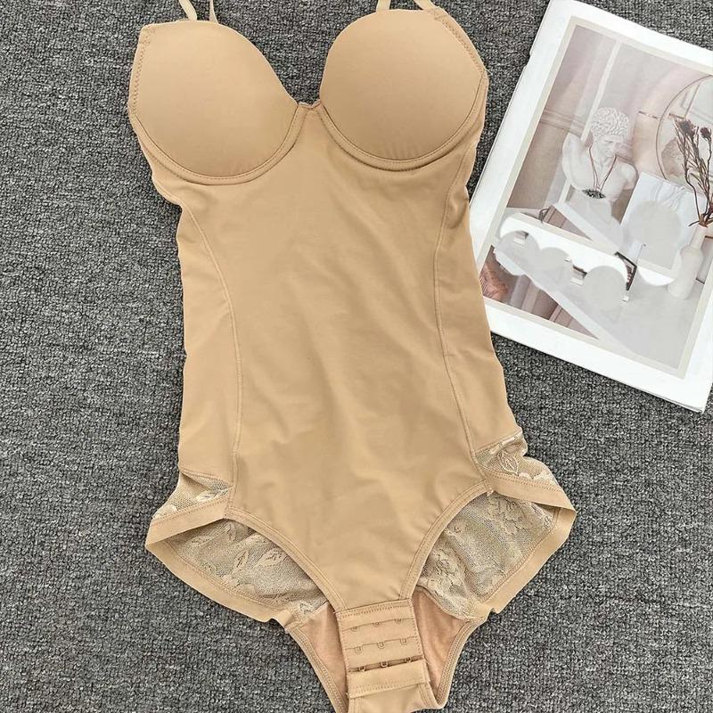 Women Corset Shapewear Bodysuit Tummy Control Tight Slimming Body Shaper Bodysuit