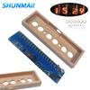 IN14 Holz Glimmröhrenuhr Bausatz Nixie Röhre Digitale LED Uhr Leiterplatte Elektronischer DIY Bausatz DC12V 1A für Experimente