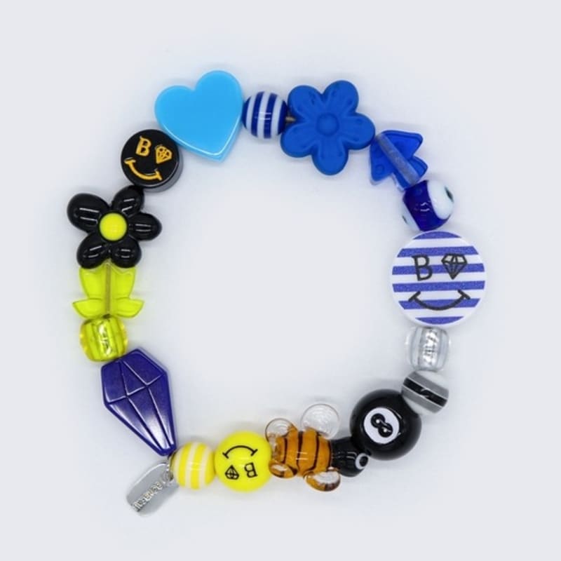 BONBEAU Kitsch pop colorful motive mix Bracelet Unique kitsch color motif mix fashion bracelet